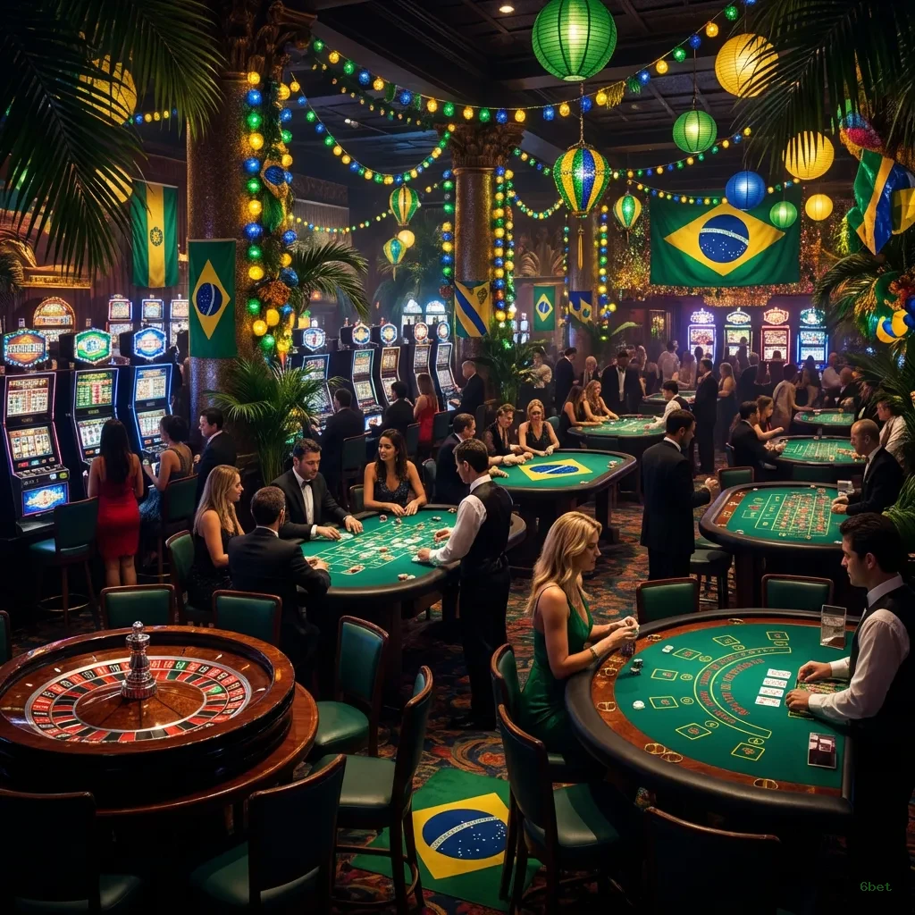 Controles de paJogonto e BRL em 6bet